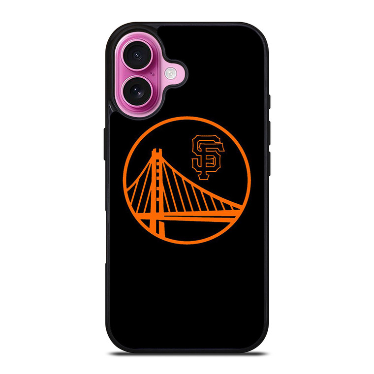 SAN FRANCISCO GIANTS WARRIORS LOGO BASEBALL TEAM iPhone 16 Plus Case Cover