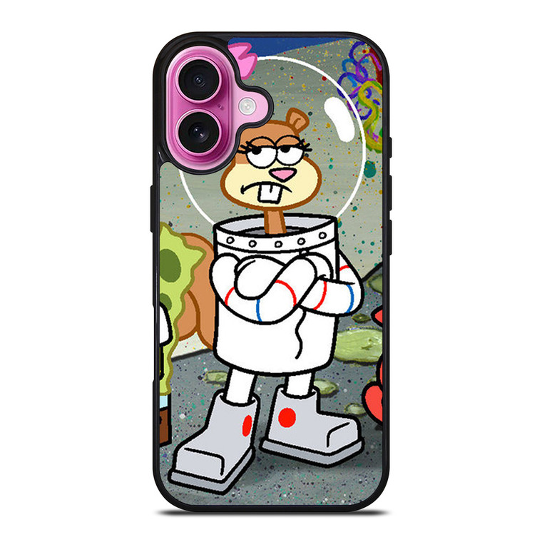 SANDY SQUIRREL SPONGEBOB iPhone 16 Plus Case Cover SANDY SQUIRREL SPONGEBOB iPhone 16 Plus Case Cover