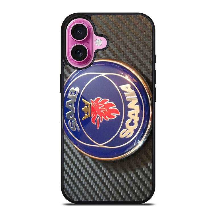 SCANIA TRUCK SAAB EMBLEM iPhone 16 Plus Case Cover