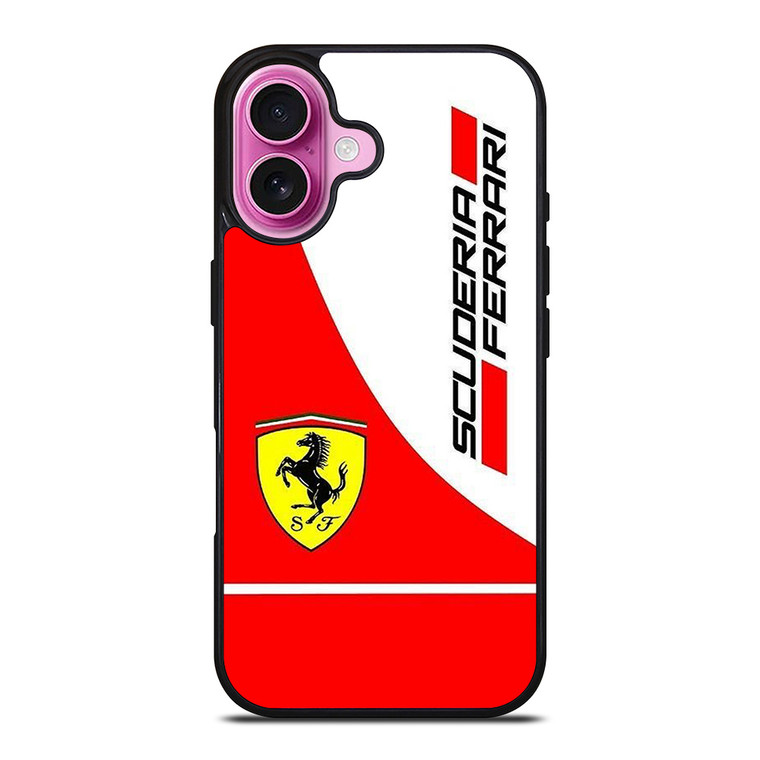 SCUDERIA FERRARI CAR LOGO iPhone 16 Plus Case Cover