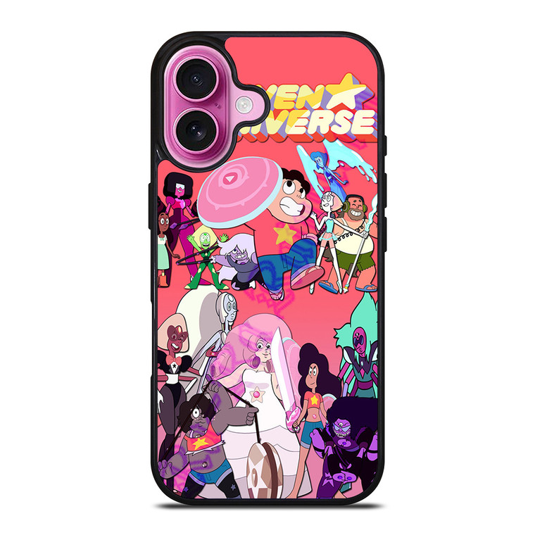 STEVEN UNIVERSE CHARACTERS iPhone 16 Plus Case Cover