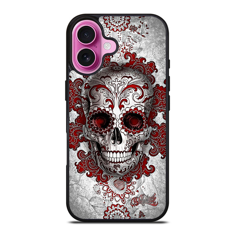 SUGAR SKULL TATTOO 2 iPhone 16 Plus Case Cover