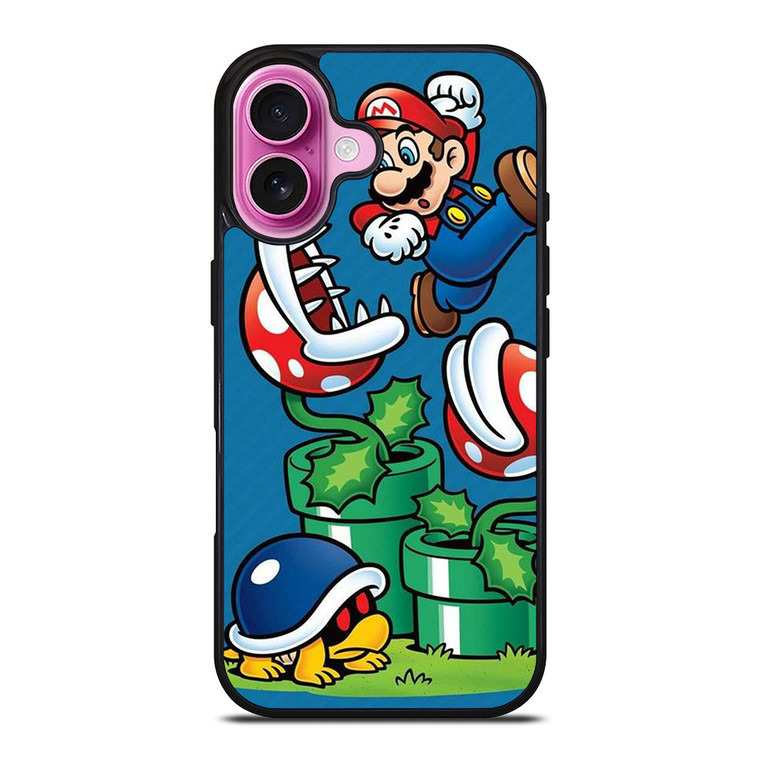 SUPER MARIO BROSS MARIO NINTENDO GAMES iPhone 16 Plus Case Cover