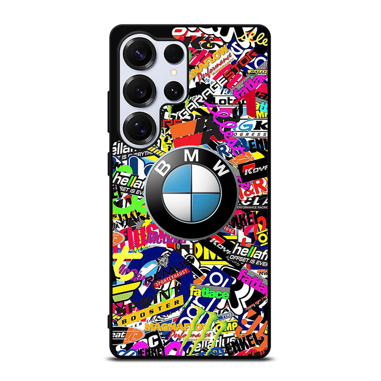 STICKER BOMB BMW LOGO Samsung Galaxy S25 Ultra Case Cover