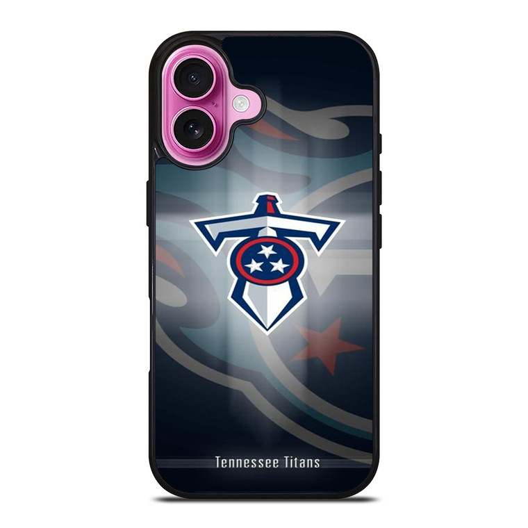 TENNESSE TITANS LOGO SHADOW 2 iPhone 16 Plus Case Cover