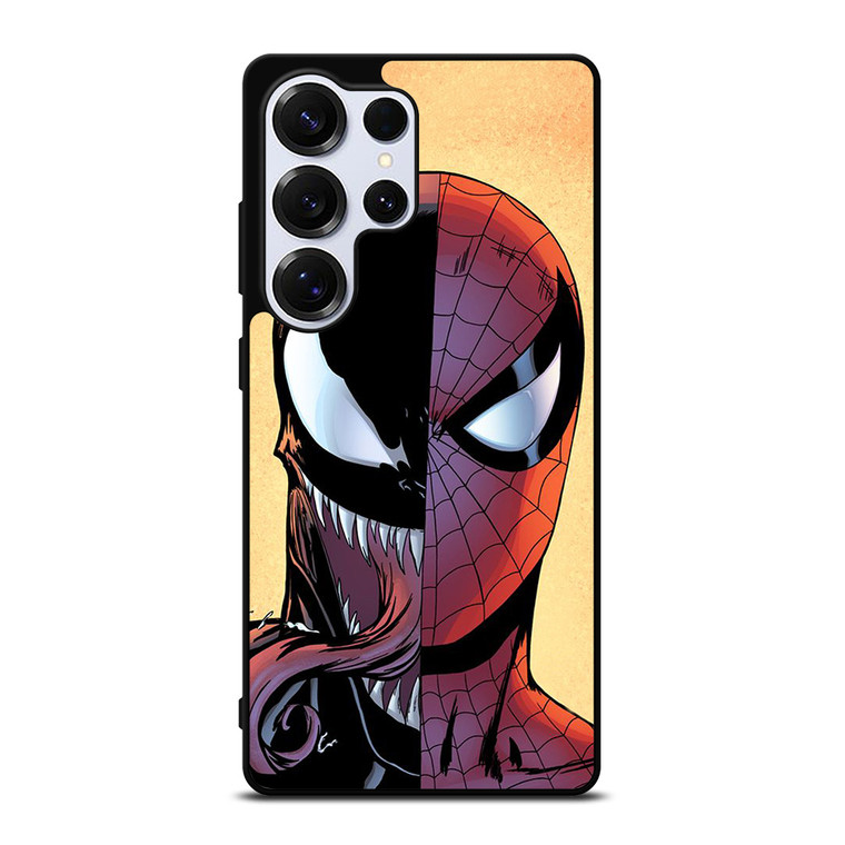 VENOM VS SPIDERMAN FACE Samsung Galaxy S25 Ultra Case Cover