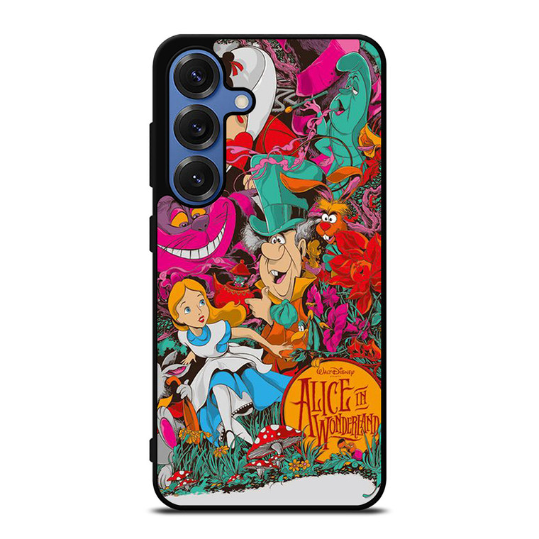 ALICE IN WONDERLAND AND FRIENDS Samsung Galaxy S25 Case Cover
