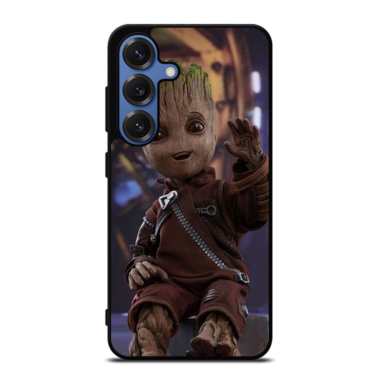 BABY GROOT CUTE GUARDIAN OF GALAXY Samsung Galaxy S25 Case Cover