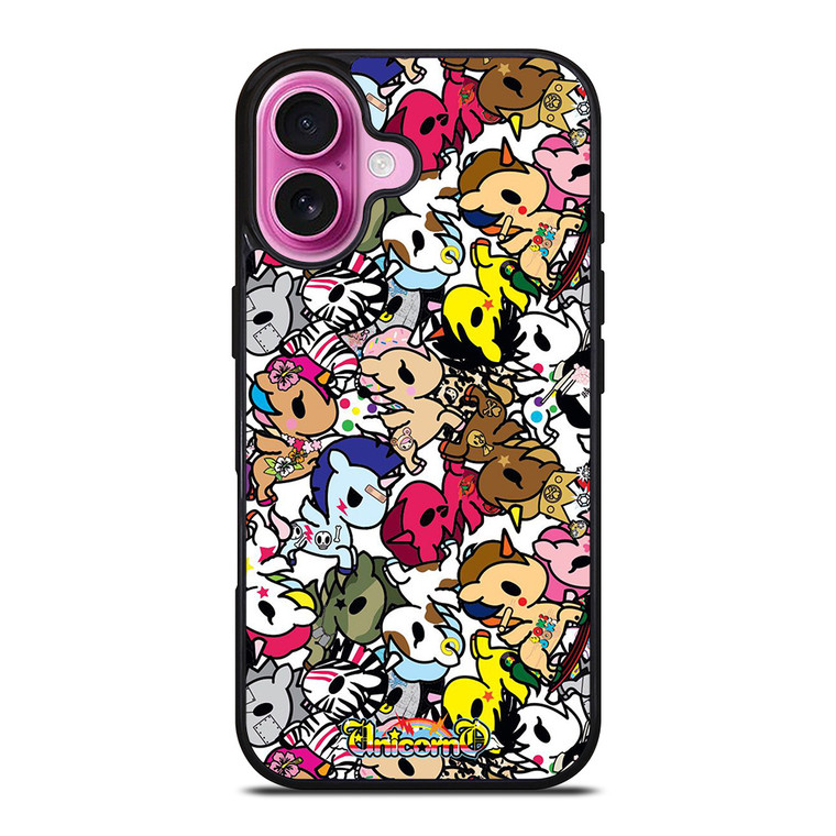 TOKIDOKI UNICORN COLLAGE iPhone 16 Plus Case Cover