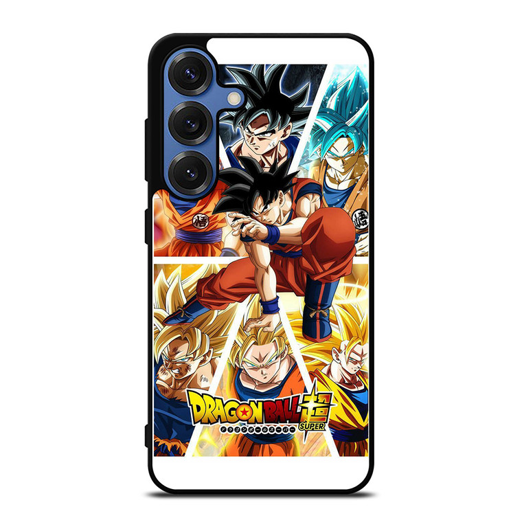 GOKU DRAGON BALL ALL SAIYAN TRANSFORMATION Samsung Galaxy S25 Case Cover