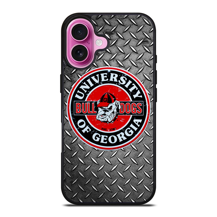 UGA GEORGIA BULLDOGS UNIVERSITY iPhone 16 Plus Case Cover