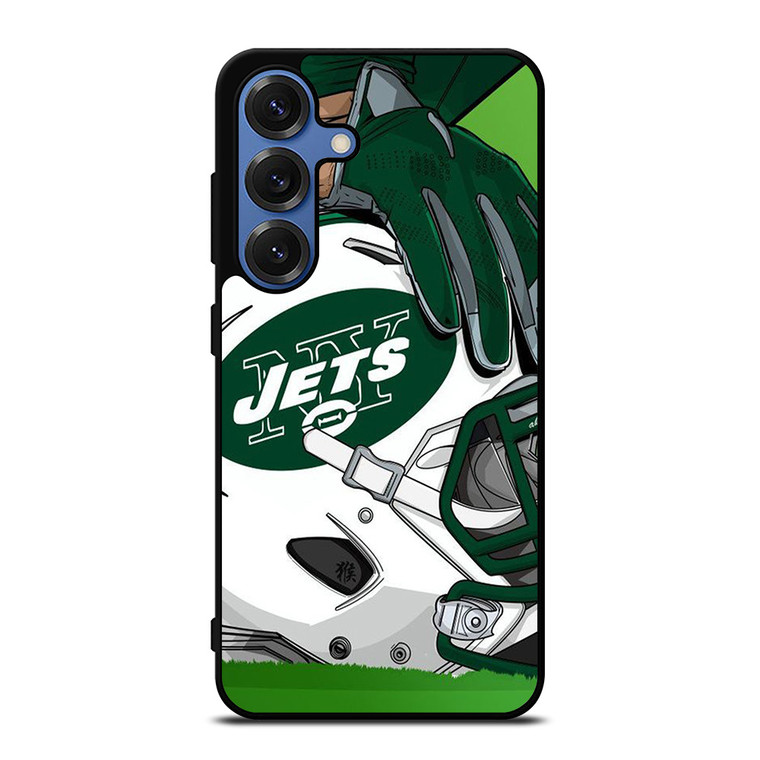 NEW YORK JETS HELMET LOGO Samsung Galaxy S25 Case Cover