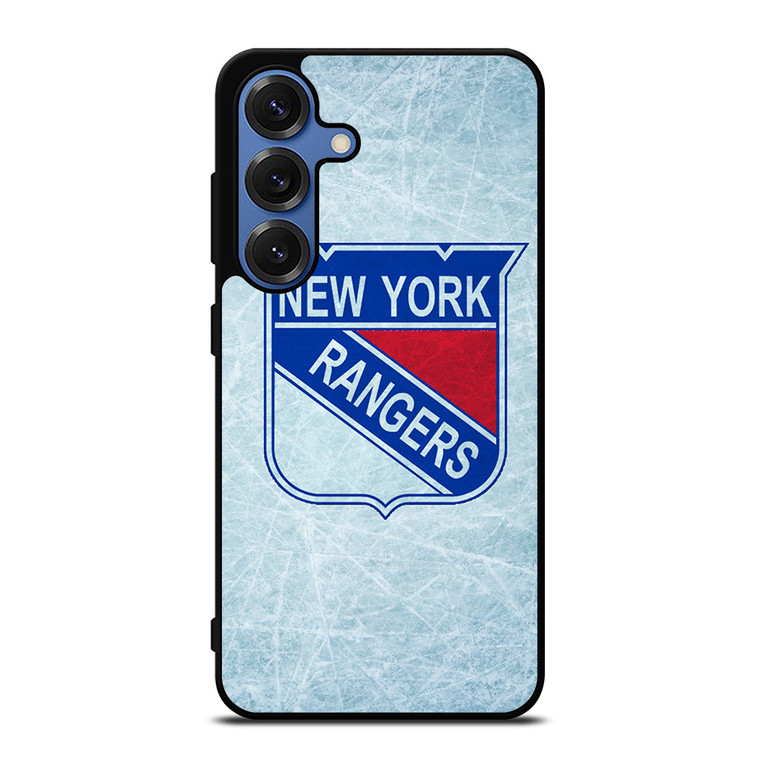 NEW YORK RANGERS NHL ICE LOGO Samsung Galaxy S25 Case Cover