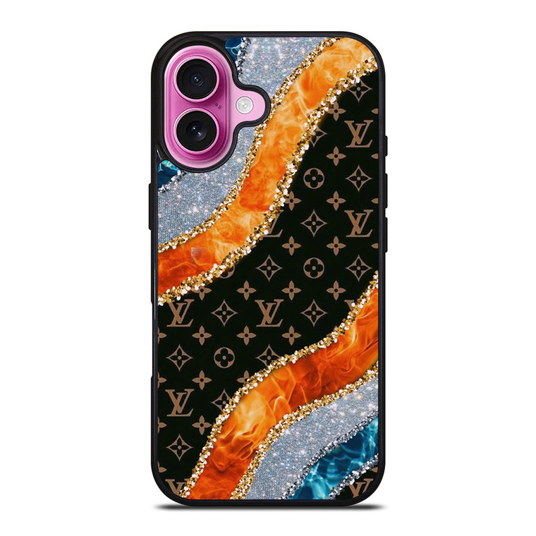 UNIQUE LOUIS VUITTON LV LOGO PATTERN iPhone 16 Plus Case Cover