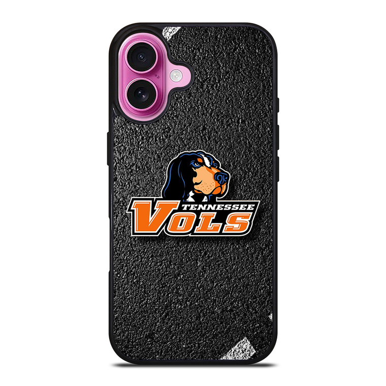 UNIVERSITY OF TENNESSEE VOLS ASPHALT iPhone 16 Plus Case Cover