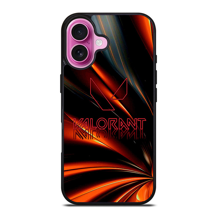 VALORANT RIOT GAMES LOGO LIQUID iPhone 16 Plus Case Cover