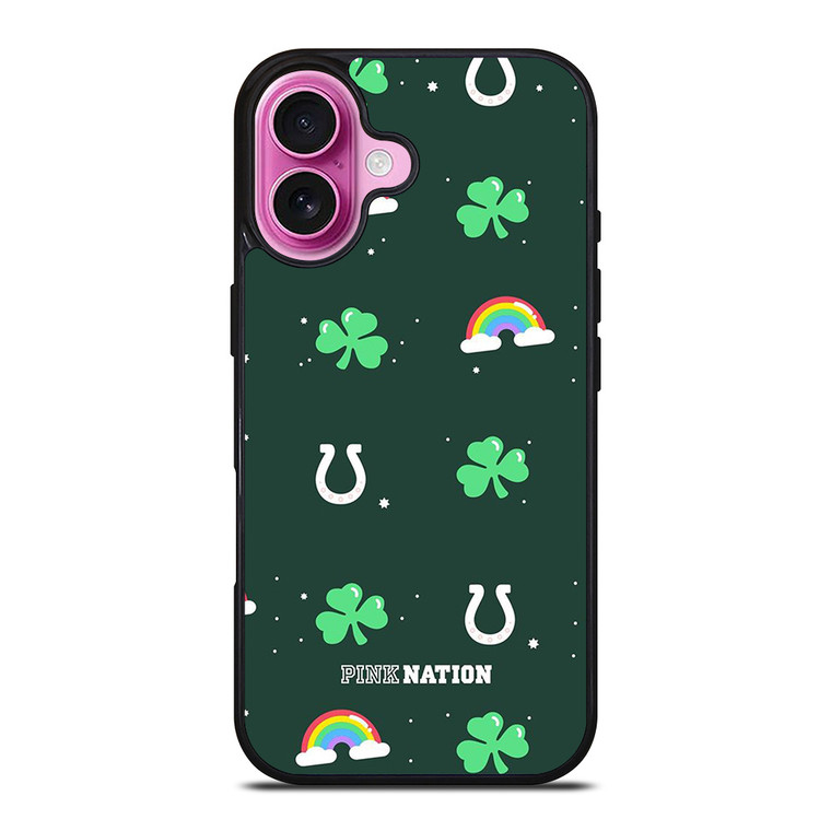 VICTORIA'S SECRET PINK NATION RAINBOW iPhone 16 Plus Case Cover