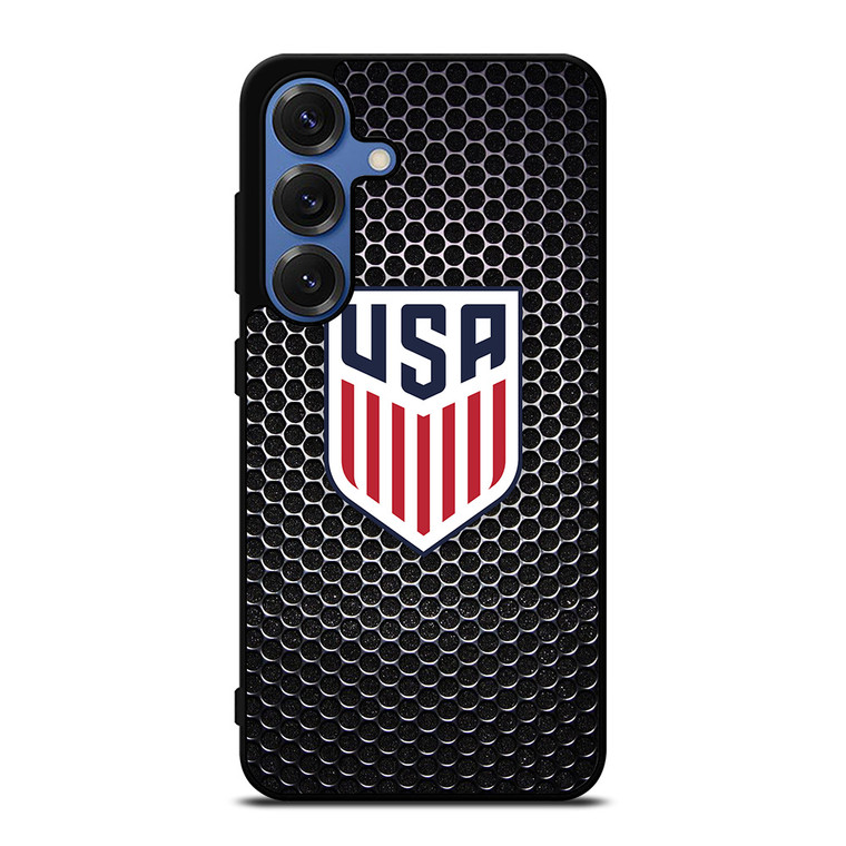USA SOCCER LOGO CARBON Samsung Galaxy S25 Case Cover