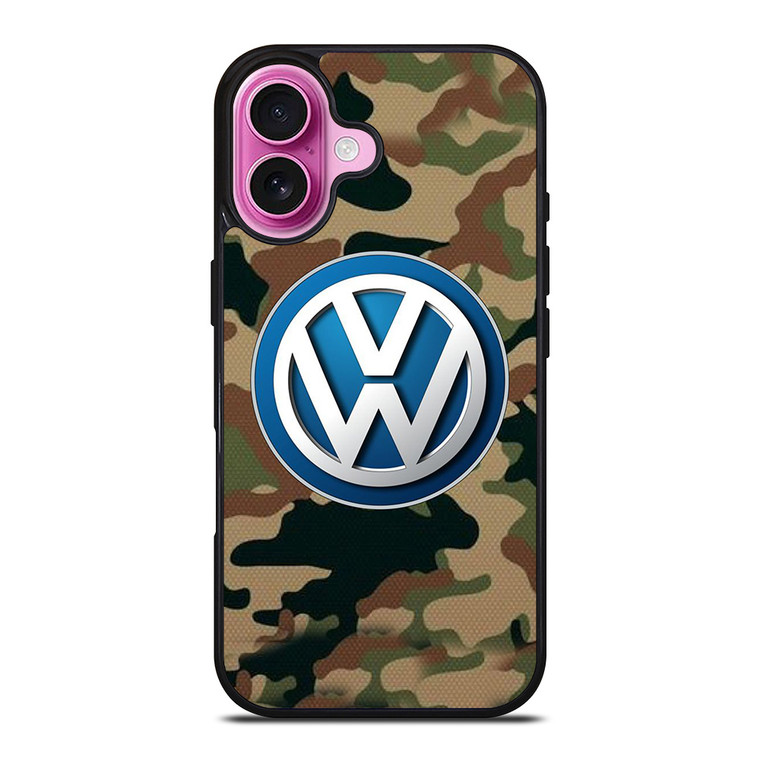 VW VOLKSWAGEN CAMO iPhone 16 Plus Case Cover
