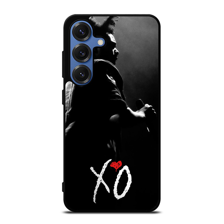 XO THE WEEKND LOGO BLACK WHITE Samsung Galaxy S25 Case Cover