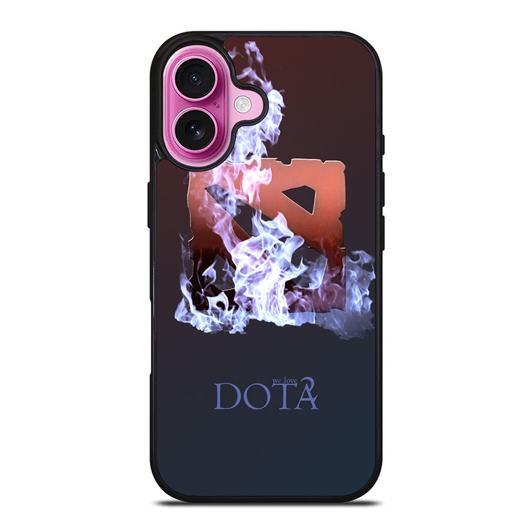 WE LOVE DOTA 2 iPhone 16 Plus Case Cover