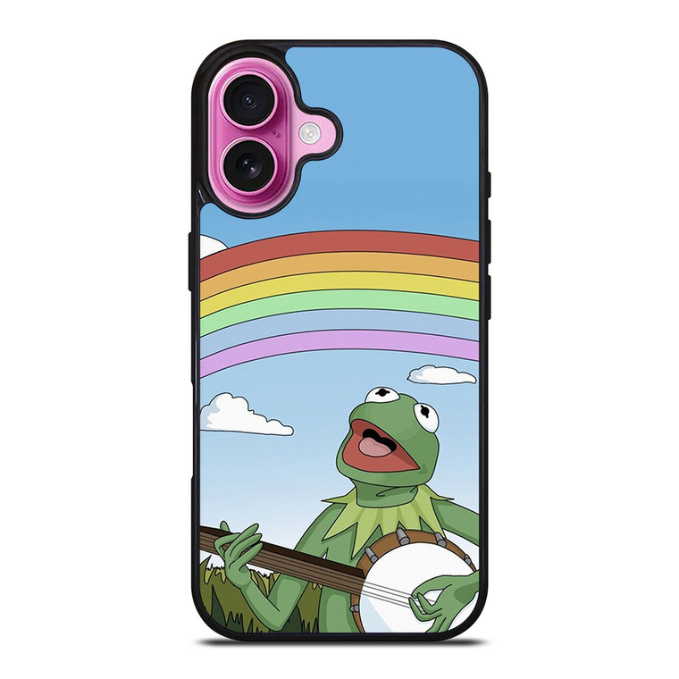 WHOLESOME KERMITTHE FROG iPhone 16 Plus Case Cover