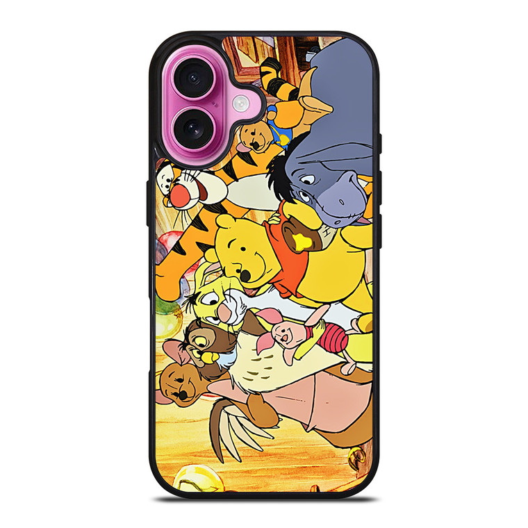 WINNIE THE POOH AND FRIENDS Disney iPhone 16 Plus Case Cover WINNIE THE POOH AND FRIENDS Disney iPhone 16 Plus Case Cover
