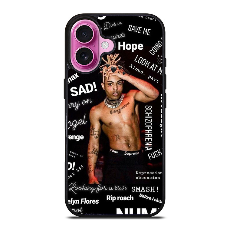 XXXTENTACION QUOTE iPhone 16 Plus Case Cover