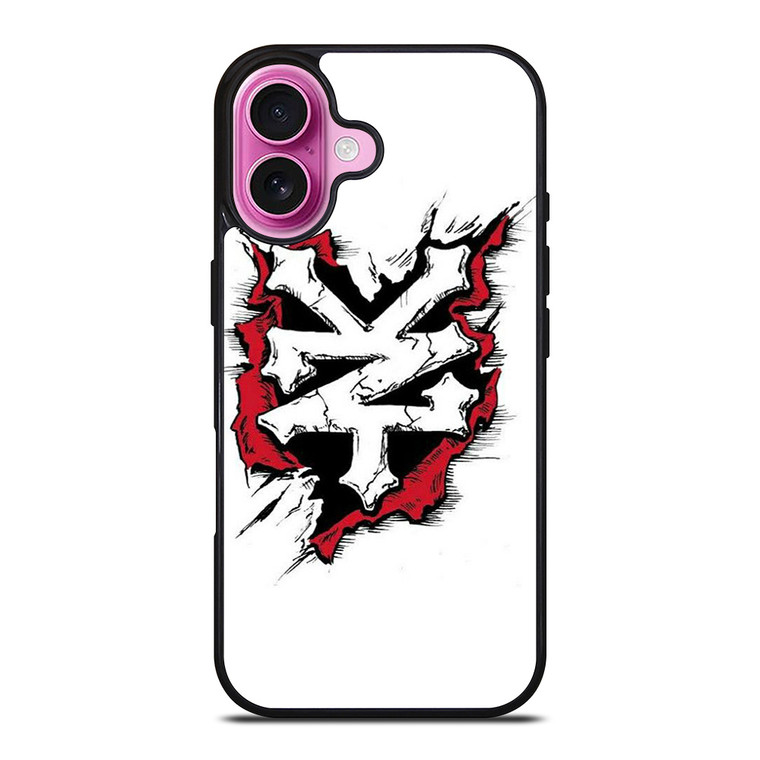 ZOO YORK LOGO WHITE iPhone 16 Plus Case Cover