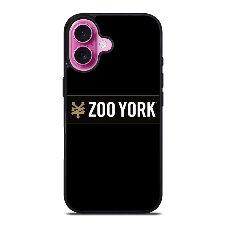 ZOO YORK LOGO iPhone 16 Plus Case Cover