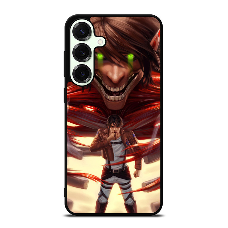 EREN YEAGER ANIME ATTACK ON TITAN Samsung Galaxy S25 Plus Case Cover