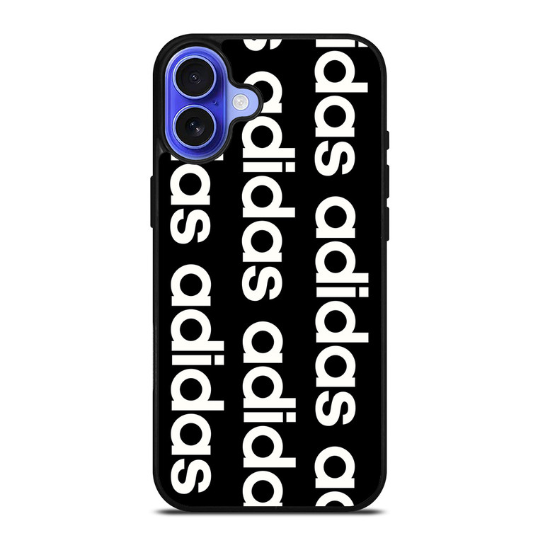 ADIDAS WORD MARK PATTERN iPhone 16 Case Cover