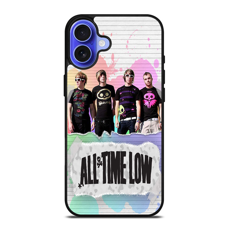 ALL TIME LOW PERSONIL BAND iPhone 16 Case Cover ALL TIME LOW PERSONIL BAND iPhone 16 Case Cover