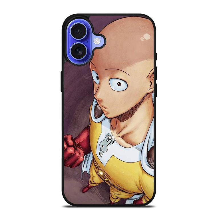 ANIME ONE PUNCH MAN SAITAMA iPhone 16 Case Cover