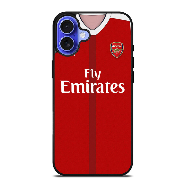 ARSENAL FC JERSEY iPhone 16 Case Cover