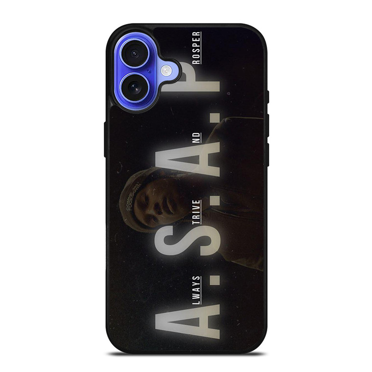 ASAP ROCKY A.S.A.P iPhone 16 Case Cover ASAP ROCKY A.S.A.P iPhone 16 Case Cover