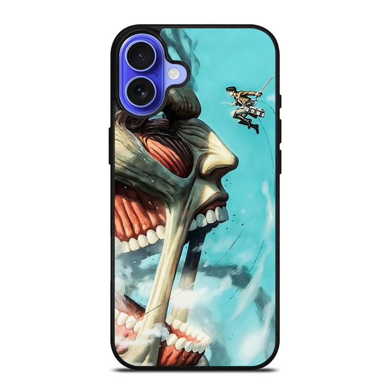ATTACK ON TITAN COLOSSAL HEAD iPhone 16 Case Cover