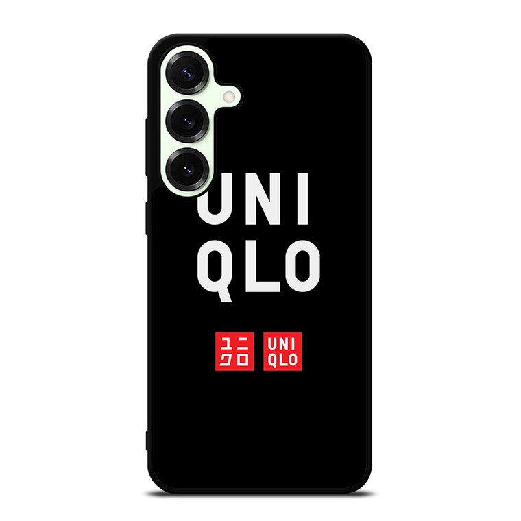 UNIQLO LOGO BLACK 2 Samsung Galaxy S25 Plus Case Cover