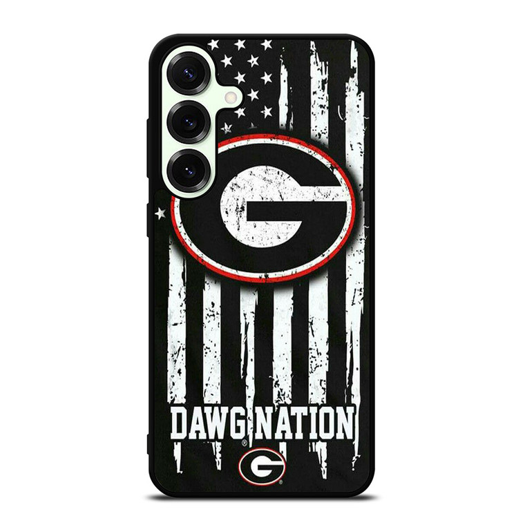 UNIVERSITY GEORGIA BULLDOGS FLAG Samsung Galaxy S25 Plus Case Cover