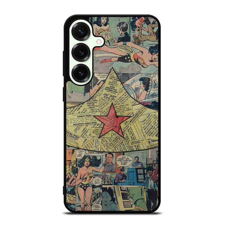 WONDER WOMAN COLLAGE Samsung Galaxy S25 Plus Case Cover