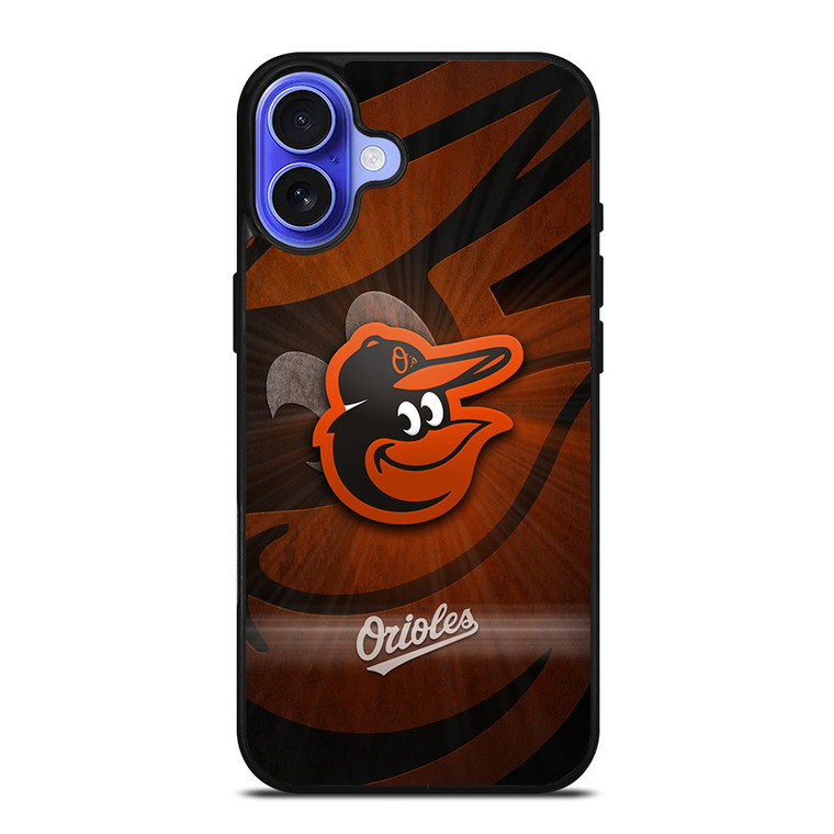 BALTIMORE ORIOLES LOGO iPhone 16 Case Cover