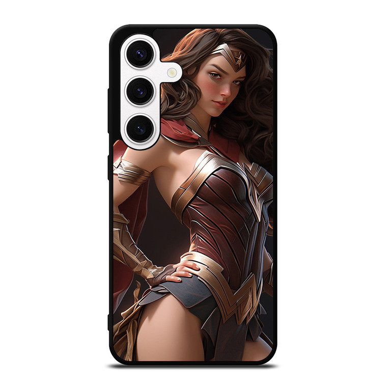 BEAUTIFUL WONDER WOMAN DC COMIC SUPERHERO Samsung Galaxy S24 Case Cover