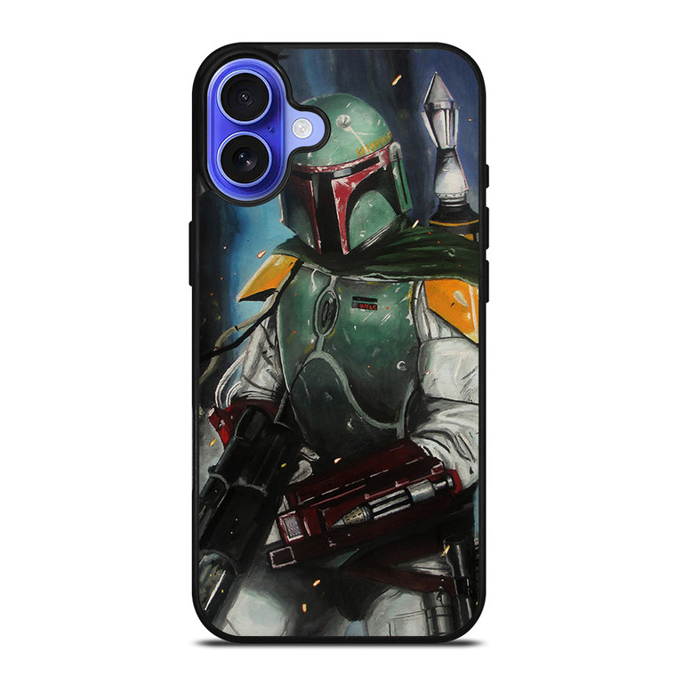 BOBA FETT STAR WARS iPhone 16 Case Cover