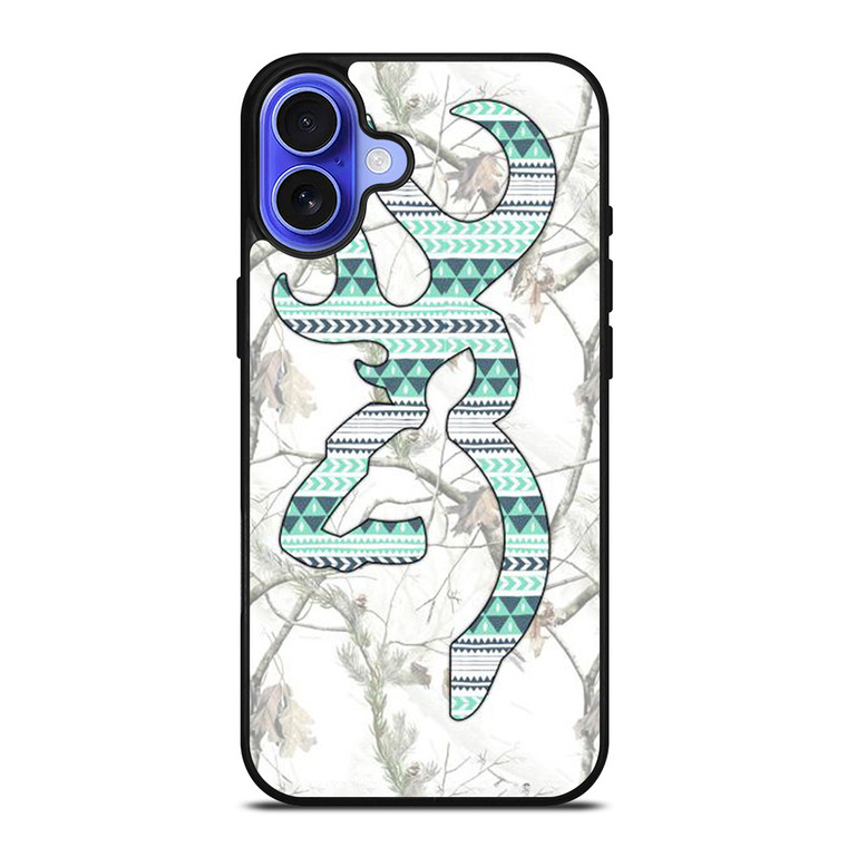BROWNING AZTEC LOGO iPhone 16 Case Cover