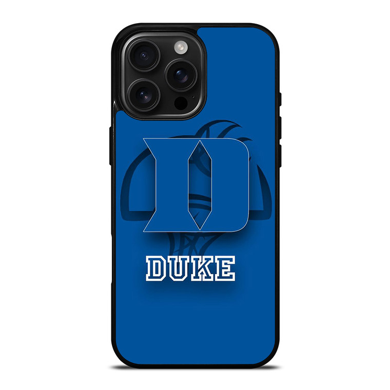 DUKE BLUE DEVILS LOGO BASEBALL TEAM ICON iPhone 16 Pro Max Case Cover