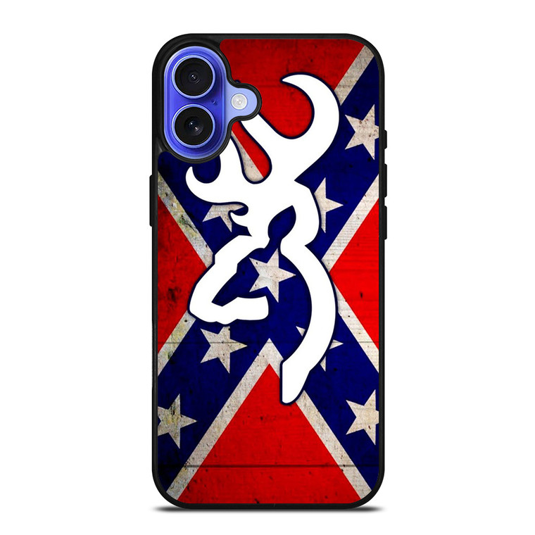 CAMO BROWNING FLAG iPhone 16 Case Cover