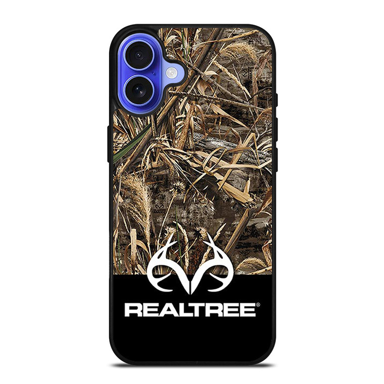 CAMO REALTREE BROWNING LOGO iPhone 16 Case Cover