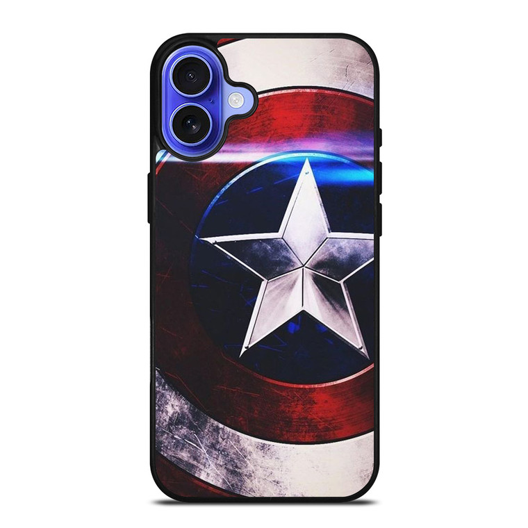 CAPTAIN AMERICA SHIELD MARVEL iPhone 16 Case Cover