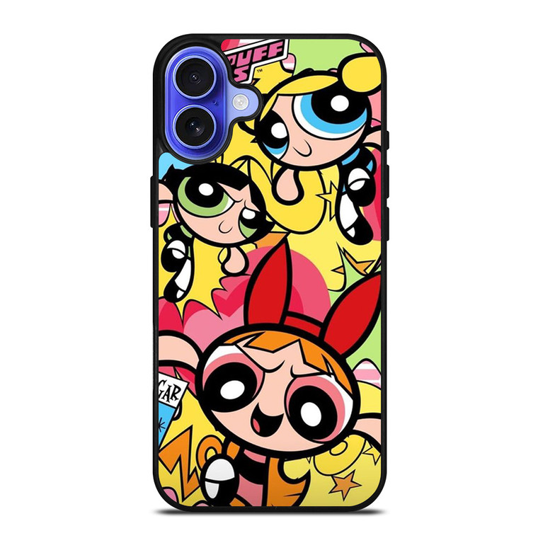 CARTOON NETWORK POWERPUFF GIRLS iPhone 16 Case Cover