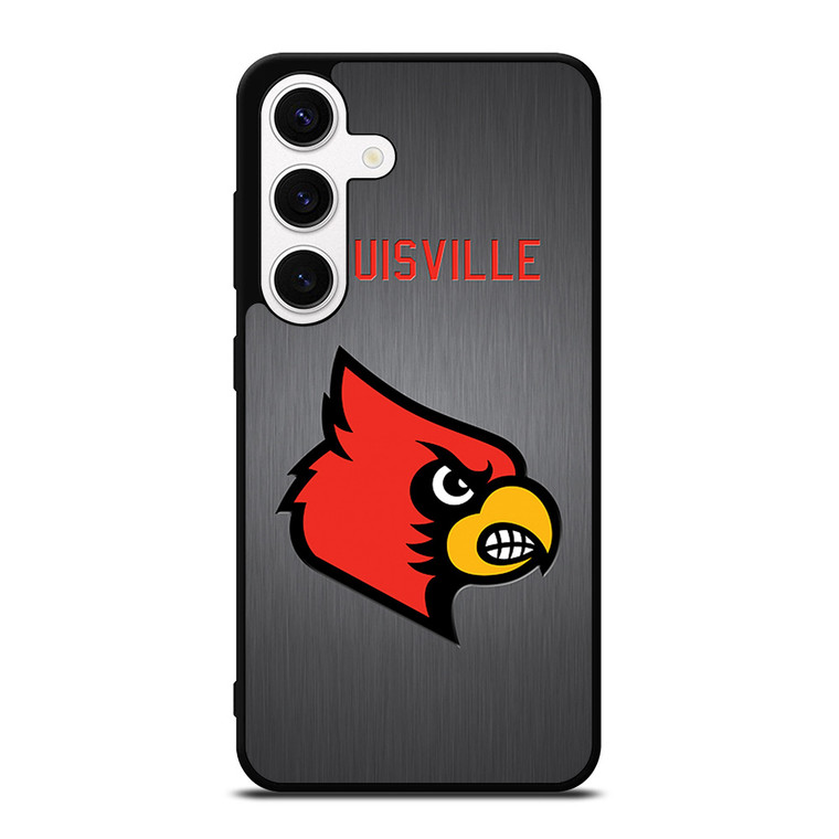 UNIVERSITY OF LOUISVILLE CARDINALS LOGO 2 Samsung Galaxy S24 Case Cover